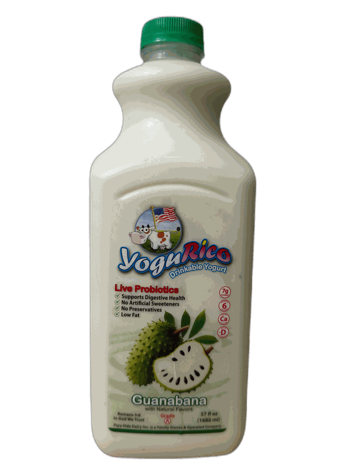 Botella de yogur bebible YoguRico Guanábana