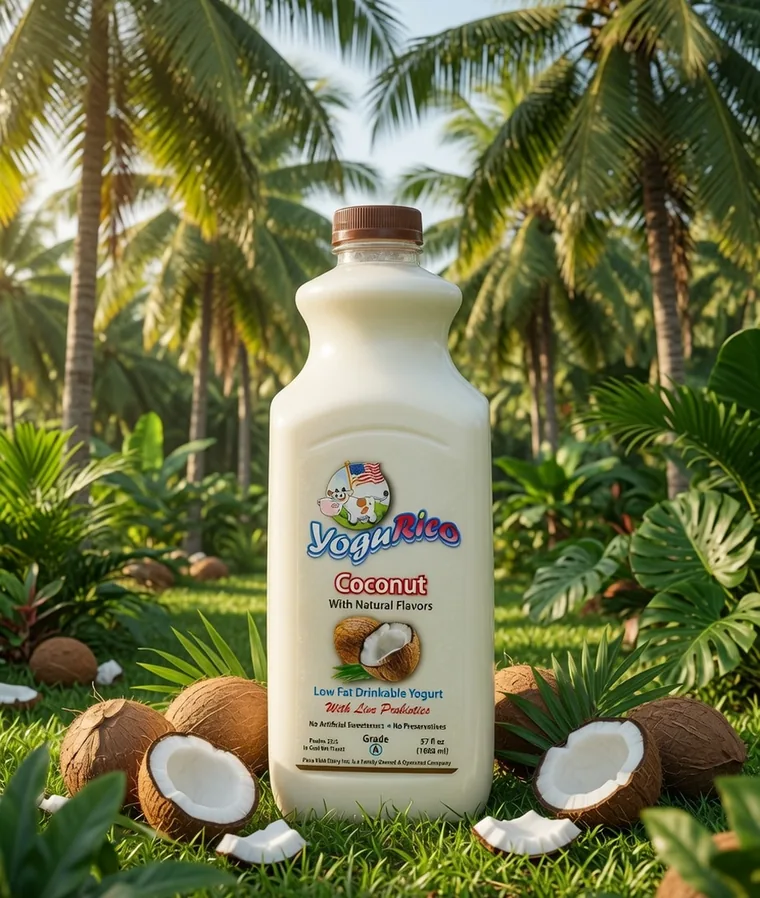 Coconut Yogurt Drink Benefits: Tropical Refresh